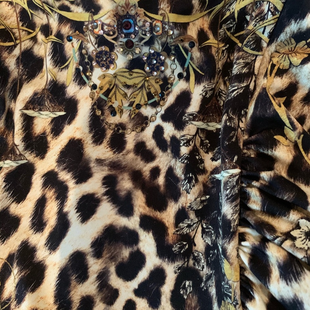 PRICE IS FIRM Camilla Nomadic Nymph leopard One piece NEW - Picture 15 of 16